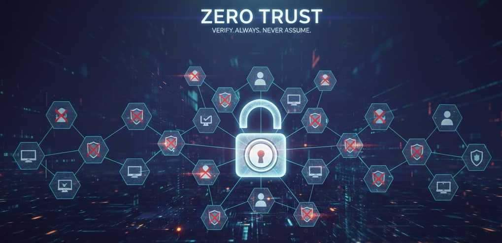 🛡️ Zero Trust : sécuriser l’entreprise en partant du principe que tout peut être compromis